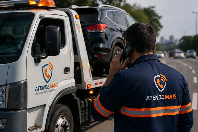 Veículo de assistência na estrada